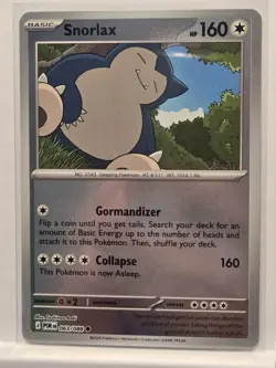 Pokemon TCG Snorlax 063/088 Holo Rare Perfect Order English NM - Image 1