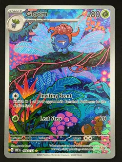 Gloom 198/197 Illustration Rare Obsidian Flames Pokemon Lightly Played - Image 1