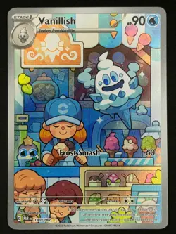 Vanillish 190/182 Illustration Rare Paradox Rift Pokemon Near Mint - Image 1