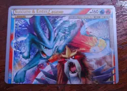 Suicune & Entei Top World Championship 94/95 Pokemon Card 2010 - Image 1