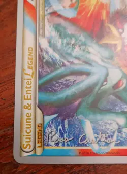 Suicune & Entei Top World Championship 94/95 Pokemon Card 2010 - Image 5