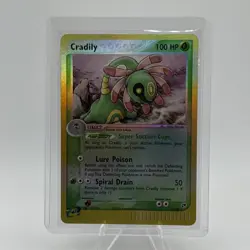 Pokemon EX Sandstorm Cradily 3/100 – Reverse Holo – NM Vintage 2003 - Image 1