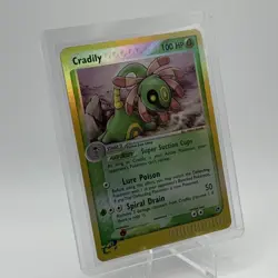 Pokemon EX Sandstorm Cradily 3/100 – Reverse Holo – NM Vintage 2003 - Image 2