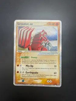 Pokemon TCG Groudon EX Holo | Black Star Promo Card 038 LP - Image 3