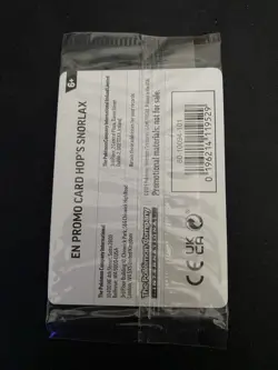 Pokemon TCG Hop's Snorlax 117/159 Journey Together Gamestop Promo SEALED - Image 2