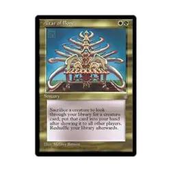 WOTC MtG Ice Age Altar of Bone (U) NM - Image 1