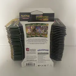1x Pokemon SWSH Evolving Skies Booster Sleeved Blister - Duraludon Artwork - Image 2