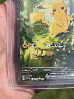 Pokemon TCG Ascended Heroes Pikachu ex SIR 276 Holo NM English - Image 2
