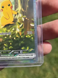 Pokemon TCG Ascended Heroes Pikachu ex SIR 276 Holo NM English - Image 3
