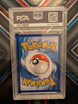 Pokemon Team Aqua's Kyogre EX Double Crisis Full Art #6 Portuguese PSA 10 - Image 2