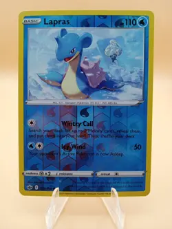2021 Pokemon Chilling Reign Lapras #029 - Image 1