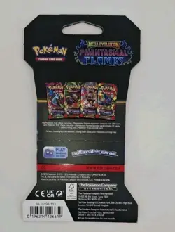 Pokemon Cards Phantasmal Flames, Mega Evolution Booster Pack New - Image 2