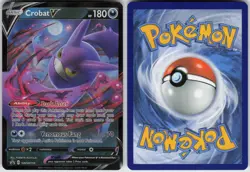 Crobat V SWSH110 Holo Promo Sword & Shield Promo Pokemon Near Mint - Image 2