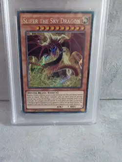 2020 Yu-Gi-Oh 1st Edition Slifer The Sky Dragon D.S.O.D Movie Pk.scrt.ed PSA 9 - Image 2