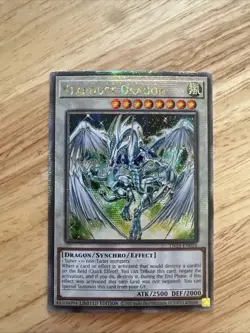 STARDUST DRAGON QUARTER CENTURY SECRET RARE TN23-EN016 YUGIOH! NM - Image 1