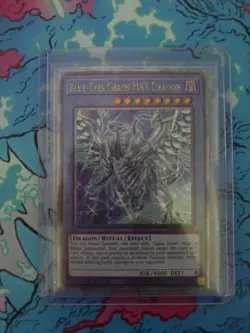 Yu-Gi-Oh! Blue-Eyes Chaos MAX Dragon Alt Art QCR RA04-EN051 - Image 5