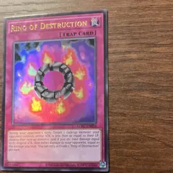 🔥Ring of Destruction LCKC-EN050 Ultra Rare YuGiOh!🔥 - Image 3