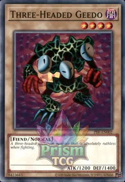 Three-Headed Geedo PSV-EN002 Yugioh - Image 1