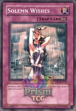 Solemn Wishes DB1-EN174 Yugioh - Image 1