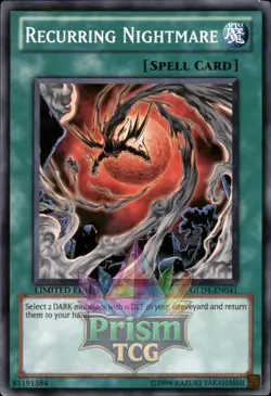 Recurring Nightmare GLD4-EN041 Yugioh - Image 1