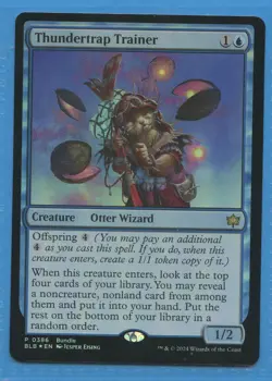 MTG: PROMO: Fat Pack: Bloomburrow: Thundertrap Trainer - Image 1