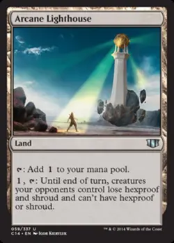 MTG Arcane Lighthouse, Light Play, English Commander 2014 - Image 1