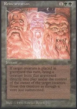 MTG Reincarnation, Light Play, English Legends - Image 1