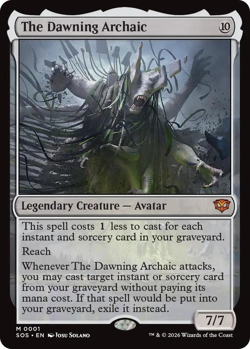 MTG magic 1x The Dawning Archaic FOIL (M/NM) Secrets of Strixhaven - Image 1