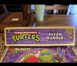 Magic the Gathering MTG Teenage Mutant Ninja Turtles Pizza Bundle Factory Sealed - Image 4