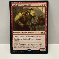 Goblin Trashmaster x1 M19 NM Condition see front and back pics - Image 1