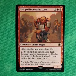 Hobgoblin Bandit Lord #147 Forgotten Realms AFR Magic MTG - Image 1