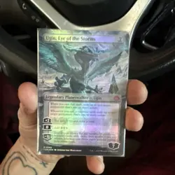 Ugin, Eye of the Storms (Borderless) Tarkir: Dragonstorm Foil - Image 1