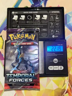 Heavy! 22.19g Pokemon Sealed Temporal Forces Booster Pack - Image 1