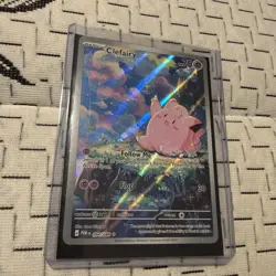 Pokemon TCG Clefairy 094/088 Illustration Rare Full Art Perfect Order Mint - Image 1