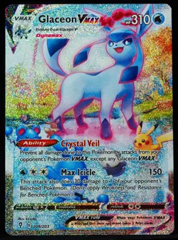 Glaceon VMAX #209 NM-M Pokemon Card - Image 1