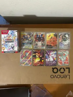 Pokemon Prismatic Evolutions Sealed booster + 8 Pokemon cards - Image 2
