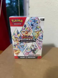 Pokemon Prismatic Evolutions Sealed booster + 8 Pokemon cards - Image 3