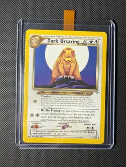 NM Dark Ursaring 21/105 Neo Destiny Non Holo Rare Pokemon Card - Image 1
