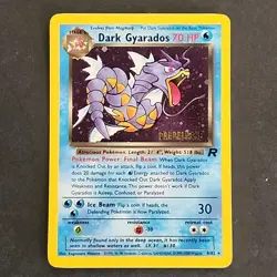 Dark Gyarados 8/82 Holo Team Rocket - Prerelease Promo - Pokemon Card - LP+ 🔥 - Image 1