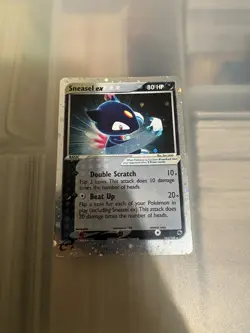 Sneasel ex 103/109 EX Ruby & Sapphire Pokemon Card Holo LP/MP - Image 1