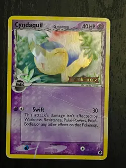 Pokemon Card Cyndaquil 45/101 Reverse Holo EX Dragon Frontiers EX - Image 1