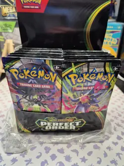 Pokemon TCG Perfect Order Booster Packs (From a Freshly Unsealed 36 Display Box) - Image 1