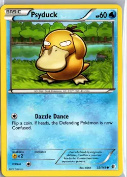 Psyduck 32/149 Common Boundaries Crossed Pokemon Lightly Played - Image 1