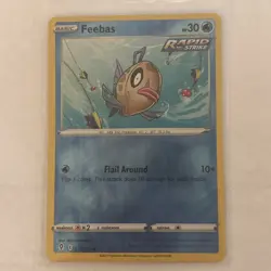 Feebas #037/203 Reverse Holo 2021 Pokemon Evolving Skies LP - Image 1