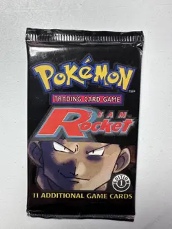 Pokemon Team Rocket 1st Edition Booster Pack, Factory Sealed - Image 1