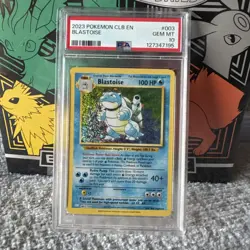 2023 Pokemon CLB en Blastoise #003 PSA 10 Gem Mint - Image 1