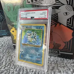 2023 Pokemon CLB en Blastoise #003 PSA 10 Gem Mint - Image 3