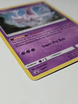 Mewtwo Holo Pokemon Sun & Moon Black Star Promo #SM77 - Image 3