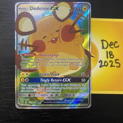 DEDENNE GX 195a/214 Alternate Full Art Promo - Pokemon TCG TRAINERS TOOLKIT - NM - Image 1