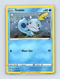 Sobble (Cosmos Holo) 054/202 Holo Promo Blister Exclusives Pokemon LP - Image 1